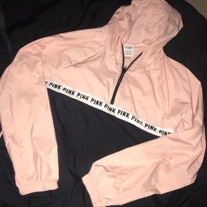 Pink windbreaker